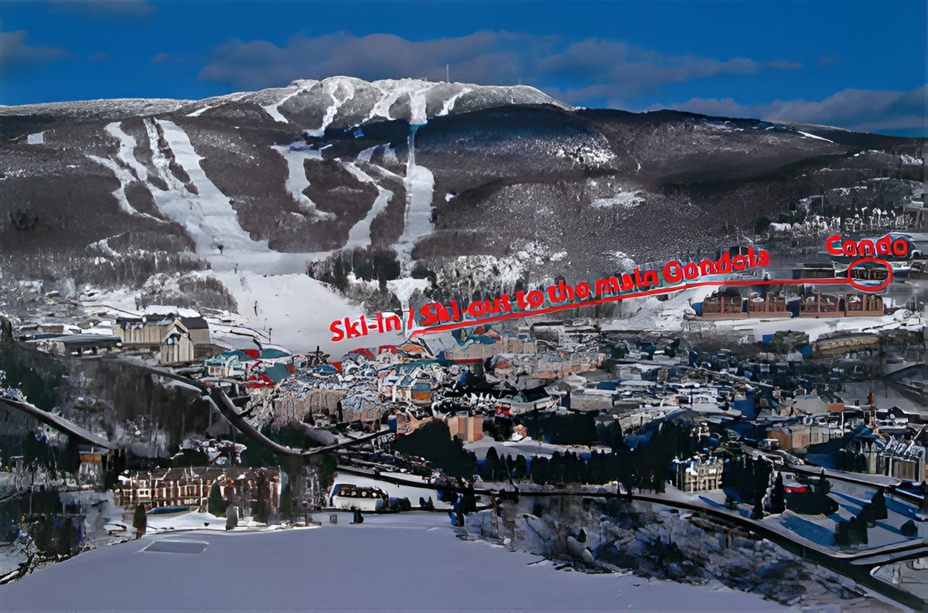 Luxurious Equinoxe Ski-In/Ski-Out Mont-Tremblant Eksteriør billede